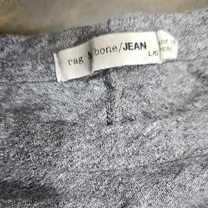 rag & bone/JEAN Gray Knit Top